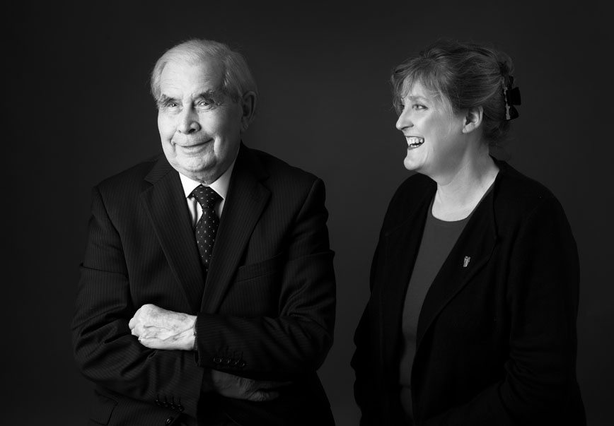 Former Fine Gael Minister Tom O'Donnell and wife Helen O'Donnell.  